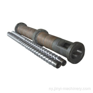 Nitrided Parallel Twin Screw Barrel yokhala ndi Cooling Tube